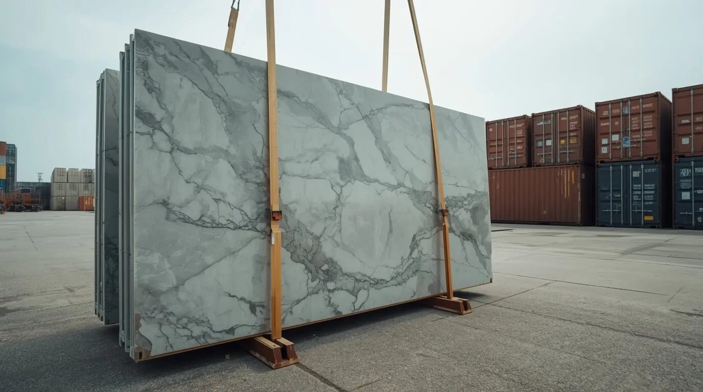 Container-Based Natural Stone Supply